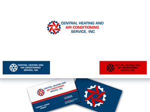 Logo Design by damakyjr for Central Heating and Air Conditioning Service, inc. | Design: #1405573