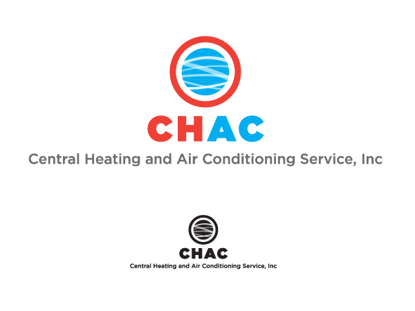 Logo Design by one44 Design Studio for Central Heating and Air Conditioning Service, inc. | Design #1363792