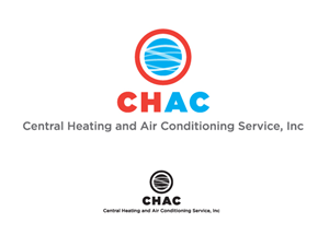 Logo Design by one44 Design Studio for Central Heating and Air Conditioning Service, inc. | Design: #1363792