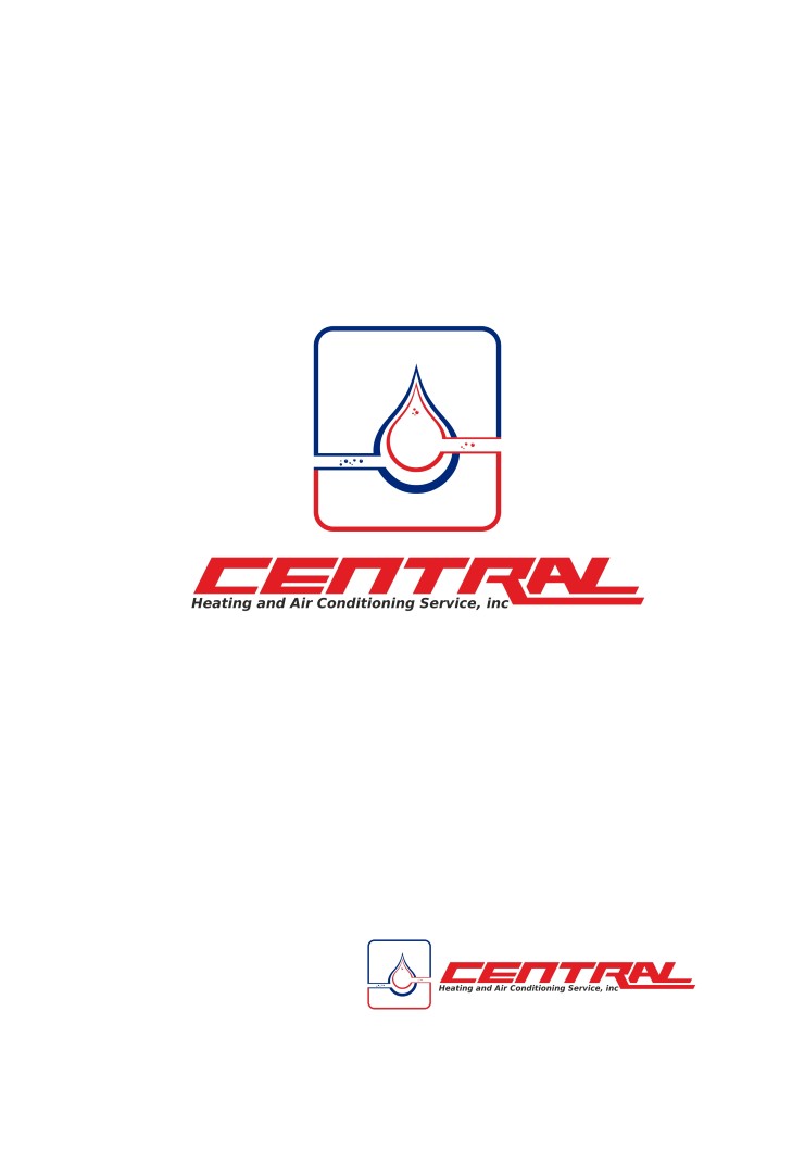 Logo Design by alok bhopatkar for Central Heating and Air Conditioning Service, inc. | Design #1451972