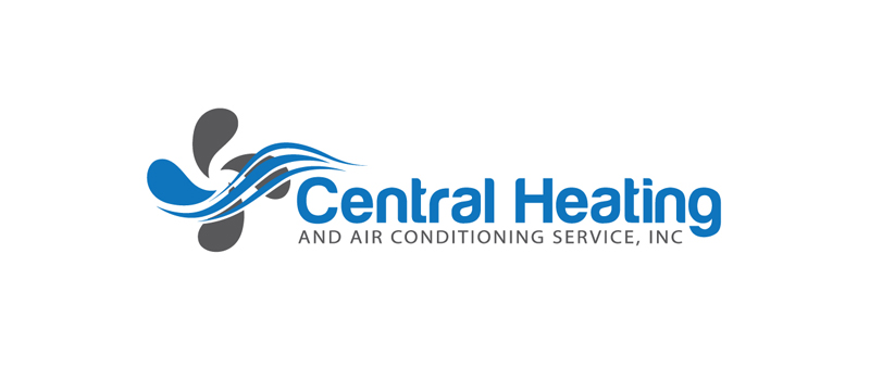 Logo Design by parshdelhi for Central Heating and Air Conditioning Service, inc. | Design #1394148