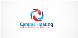 Logo Design by parshdelhi for Central Heating and Air Conditioning Service, inc. | Design: #1809432