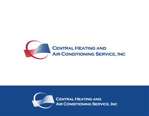 Logo Design by GreenLamp for Central Heating and Air Conditioning Service, inc. | Design: #1405526