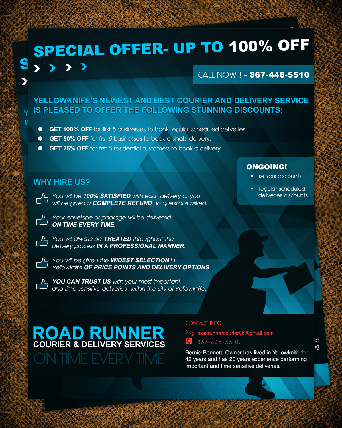 Flyer Design by rAmjhu for this project | Design #4839409