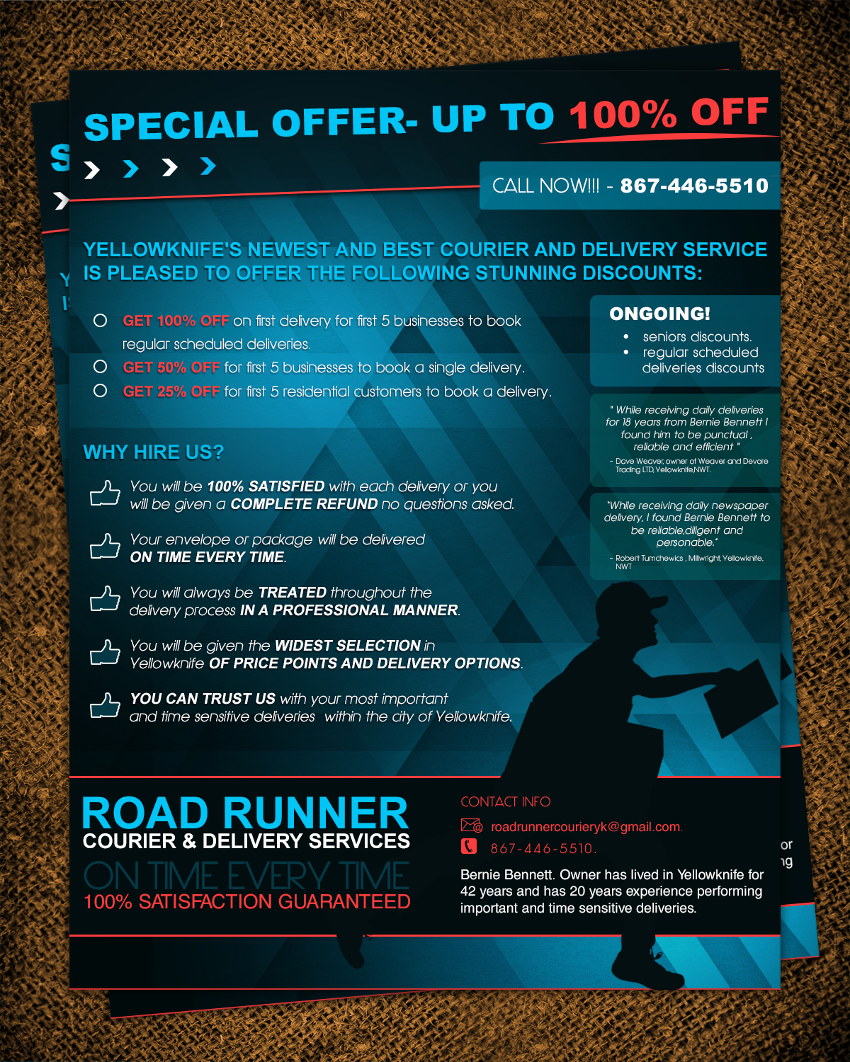 Flyer Design by rAmjhu for this project | Design #4846223