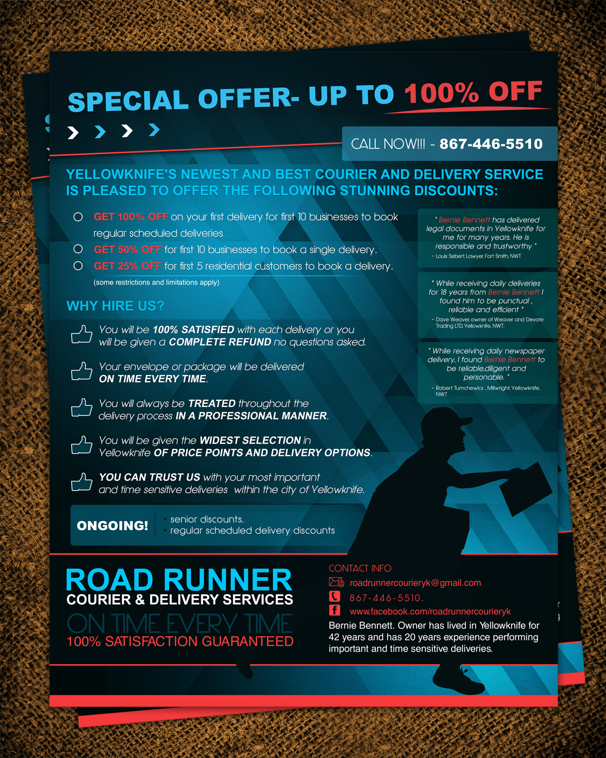 Flyer Design by rAmjhu for this project | Design #4868524