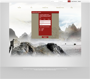 Web Design by Jing for this project | Design: #1440028