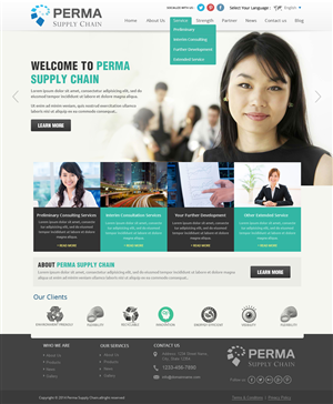 New Website Design (Uncoded) Competition for Perma Supply Chain | Web-Design von OM