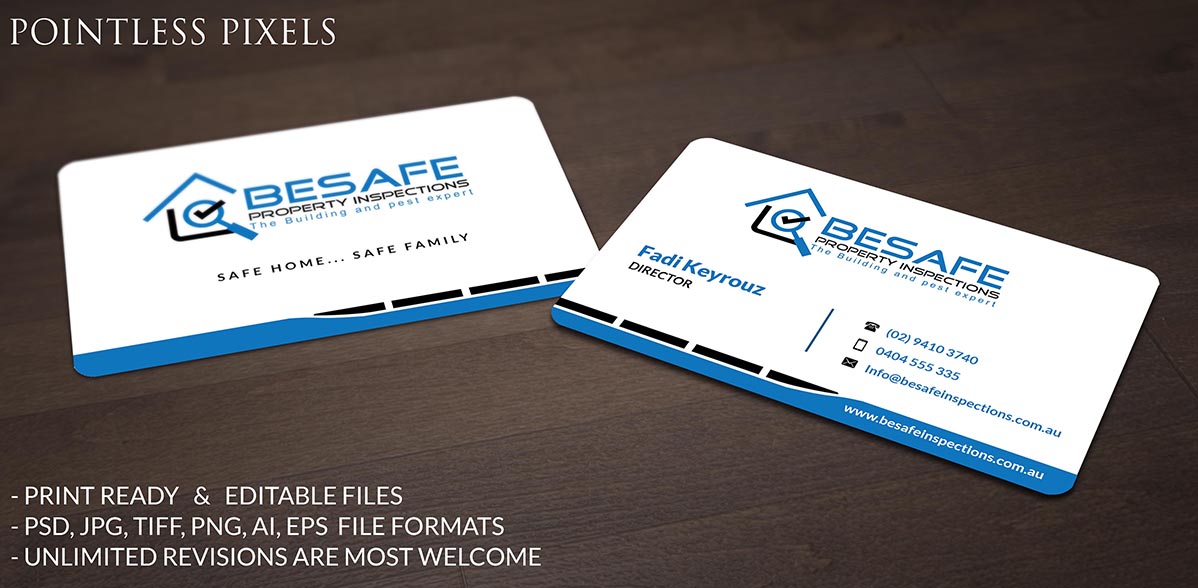 Business Card Design by Pointless Pixels India for this project | Design #4848233