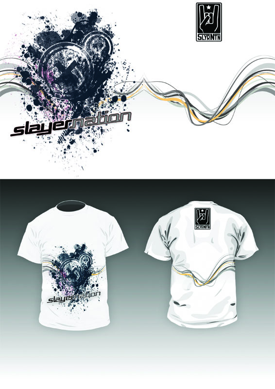 T-shirt Design by Underground for Slayernation LLC | Design #241736