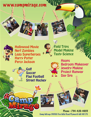 Flyer Design by i4 Graphics Pty Ltd for Camp Mirage | Design: #1365681