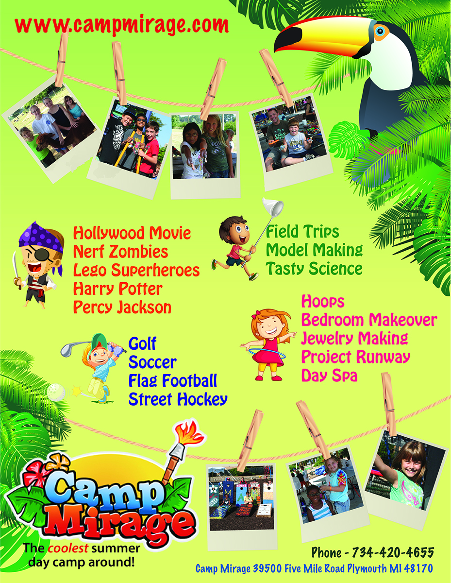 Flyer Design by i4 Graphics Pty Ltd for Camp Mirage | Design #1367968