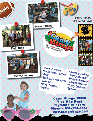 Flyer Design by rkailas for Camp Mirage | Design: #1401561