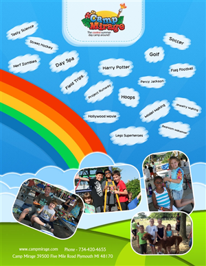 Flyer Design by dana for Camp Mirage | Design: #1397514