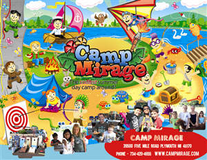 Flyer Design by klakson for Camp Mirage | Design: #1399233