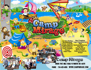 Flyer Design by klakson for Camp Mirage | Design #1399334