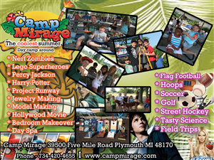 Flyer Design by depop2013 for Camp Mirage | Design: #1397918