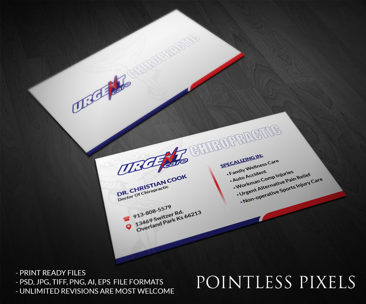 Business Card Design by Pointless Pixels India for this project | Design #4831541