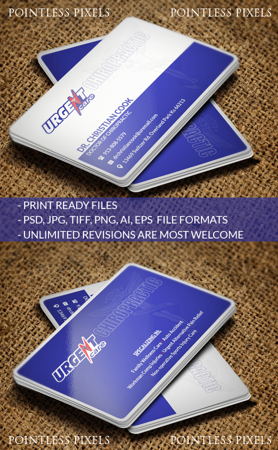 Business Card Design by Pointless Pixels India for this project | Design #4831904