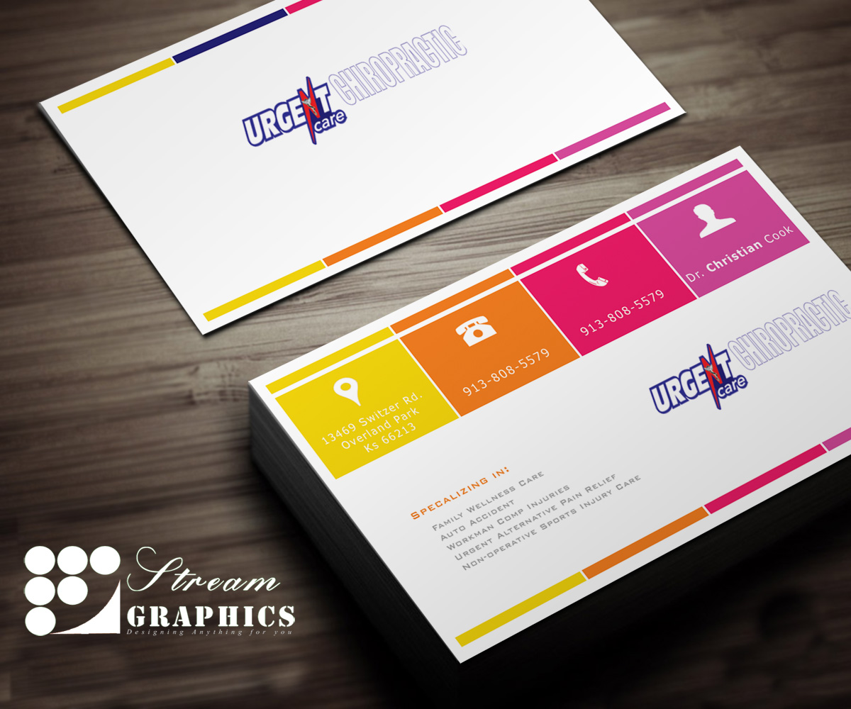 Business Card Design by Stream Graphics for this project | Design #4834060