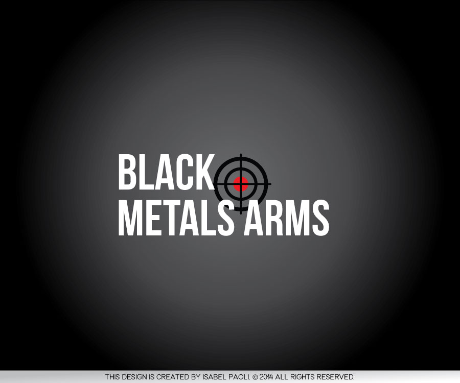 Logo Design by isabel paoli for Black Metal Arms LLC | Design #4829257