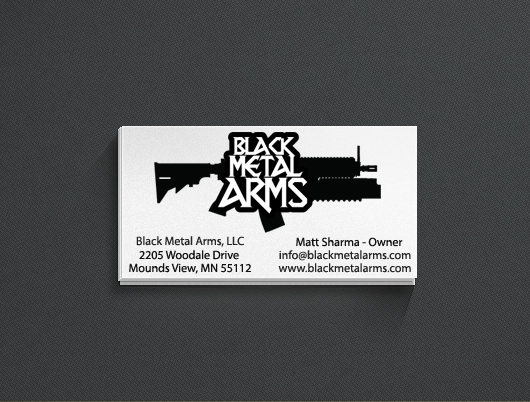 Logo Design by Vibrix Media for Black Metal Arms LLC | Design #4868413