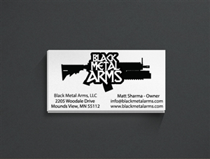 Logo Design by Vibrix Media for Black Metal Arms LLC | Design #4868413