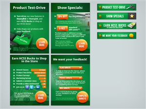 Banner Ads & Landing Pages Design for Event Mobile App | Banner Ad Design by MNM
