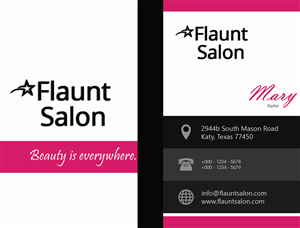 Visitenkarten-Design von Contessa Amy für dieses Projekt | Design: #4834462