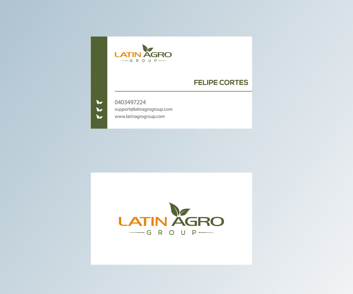 Business Card Design by ergo™ for this project | Design #4930692