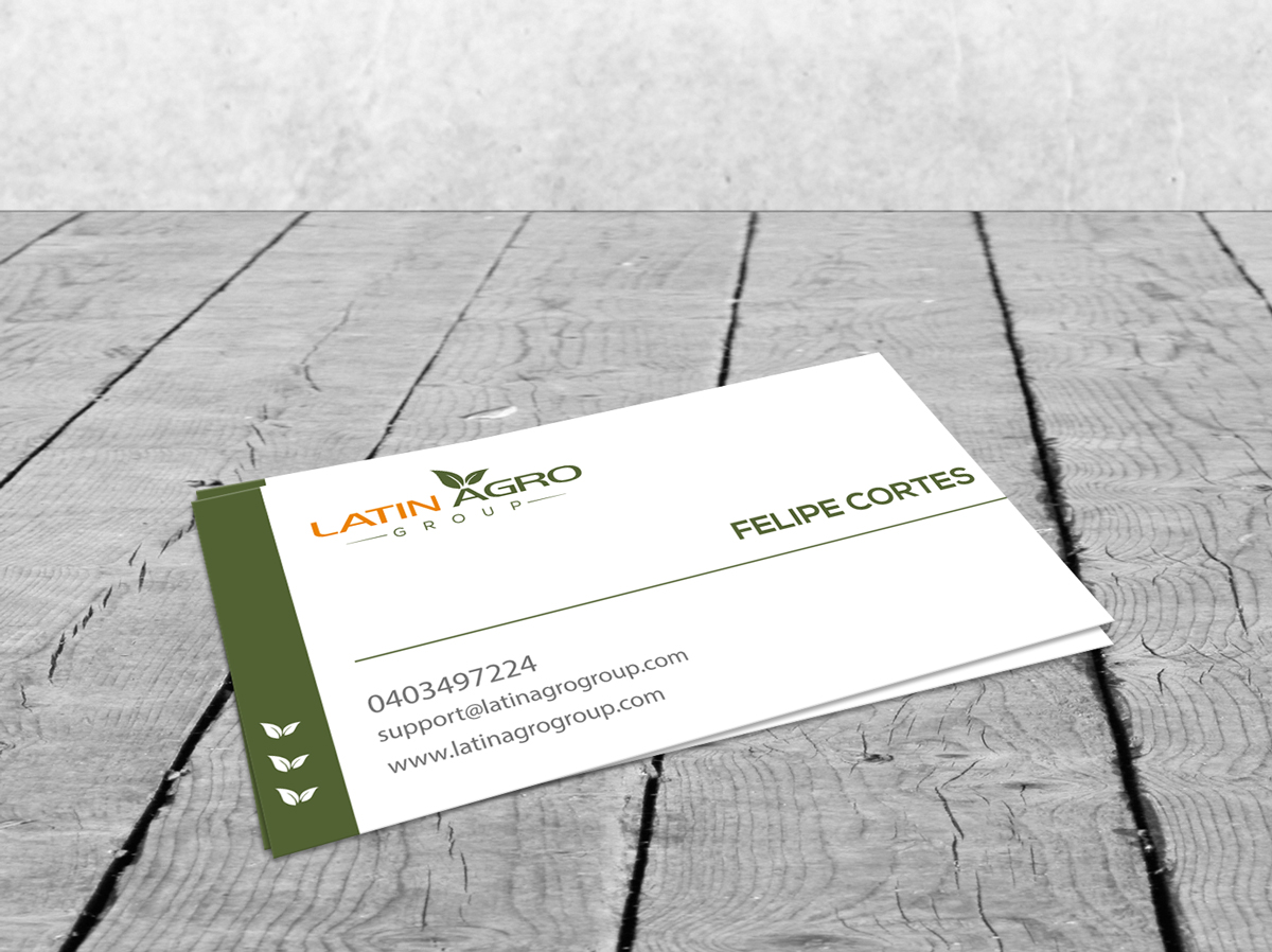 Business Card Design by ergo™ for this project | Design #4931333