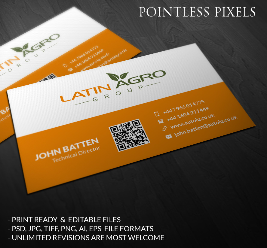Business Card Design by Pointless Pixels India for this project | Design #4947165