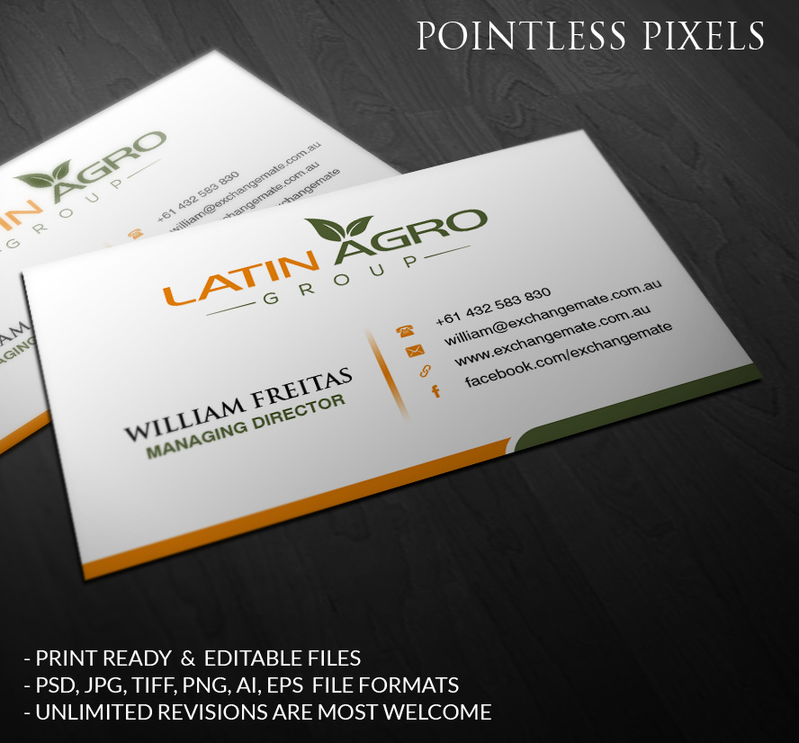Business Card Design by Pointless Pixels India for this project | Design #4947171