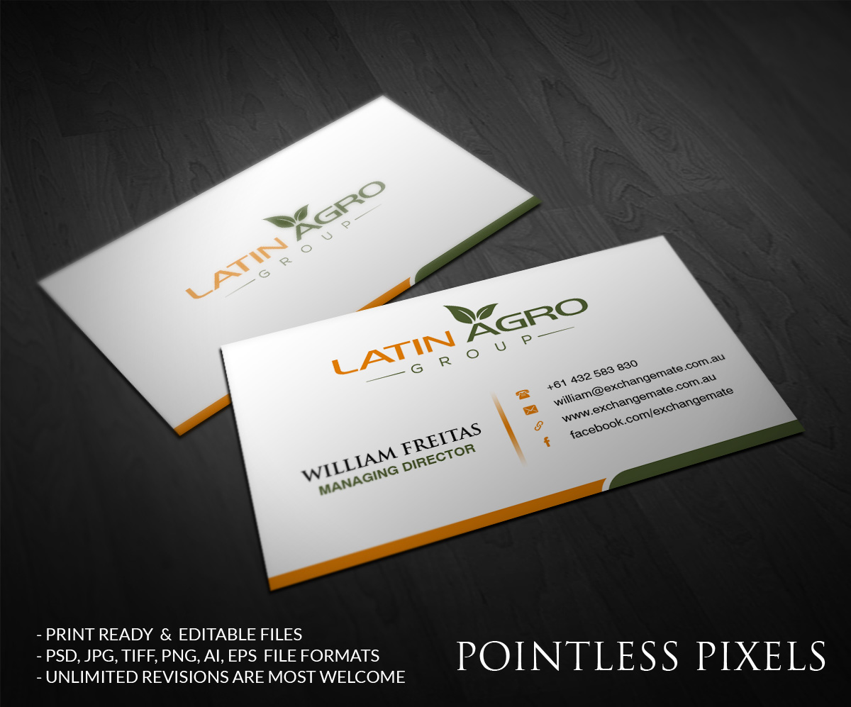 Business Card Design by Pointless Pixels India for this project | Design #4948037