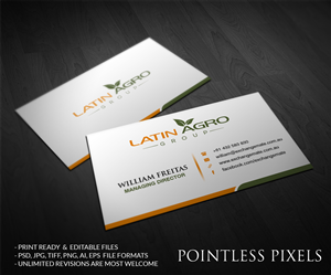 Business Card Design by Pointless Pixels India for this project | Design: #4948037
