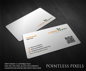 Business Card Design by Pointless Pixels India for this project | Design: #4948052