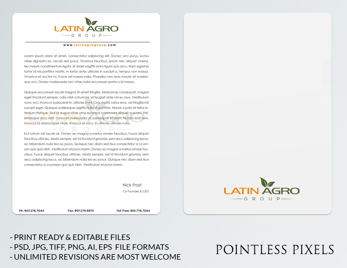 Stationery Design by Pointless Pixels India for this project | Design #4951252