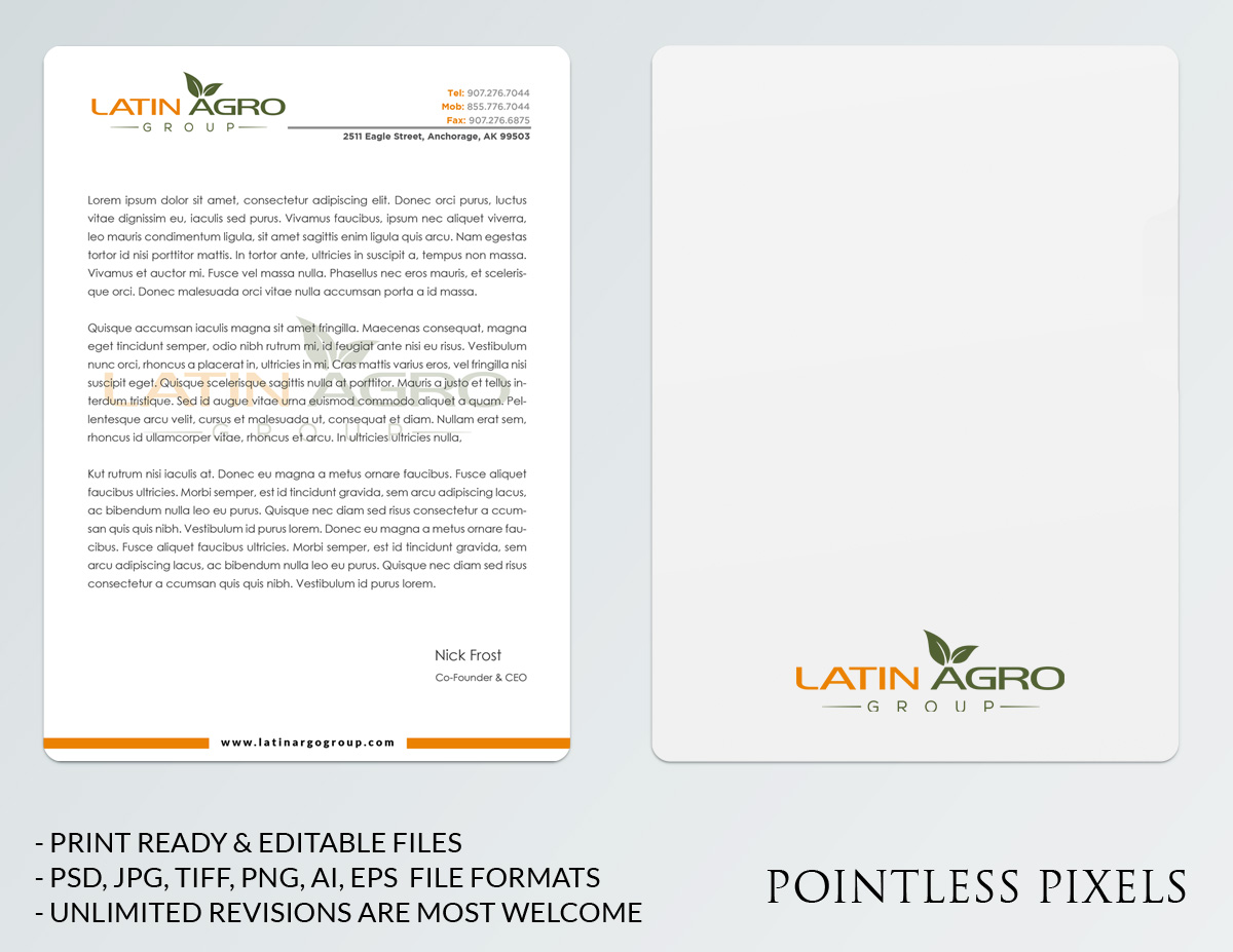 Design de Papeterie par Pointless Pixels India pour ce projet | Design #4951310