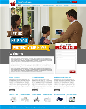 Web Design by TechWise for Trident Marketing | Design #1404475