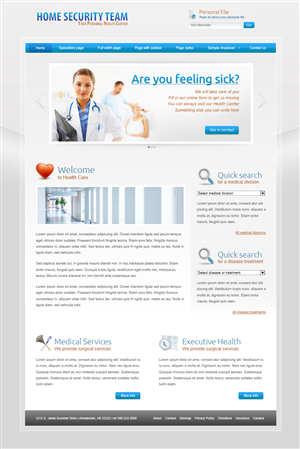 Web Design by klakson for Trident Marketing | Design: #1397769