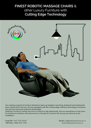 Flyer Design by axisdesigns for Wellnessfurniture.CA | Design: #4851963