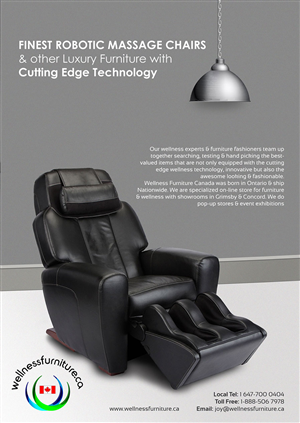 Diseño de Flyer por axisdesigns para Wellnessfurniture.CA | Diseño #4854156