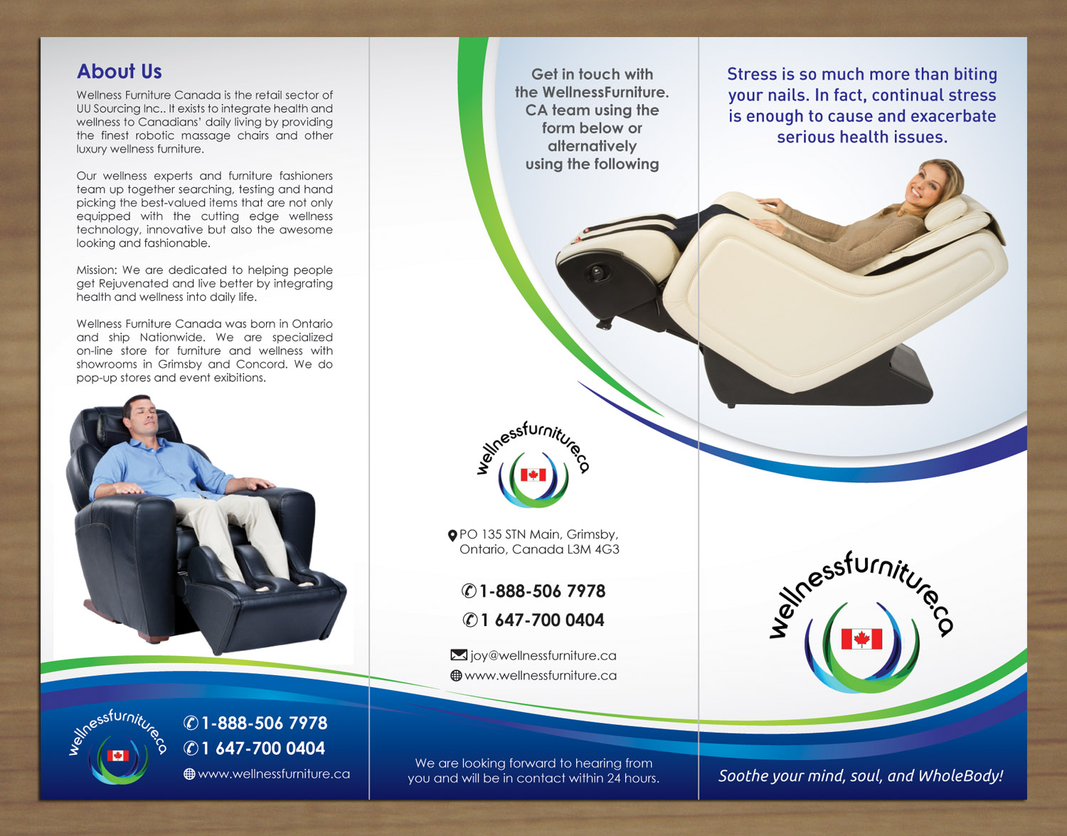 Flyer Design by Sbss for Wellnessfurniture.CA | Design #4841939