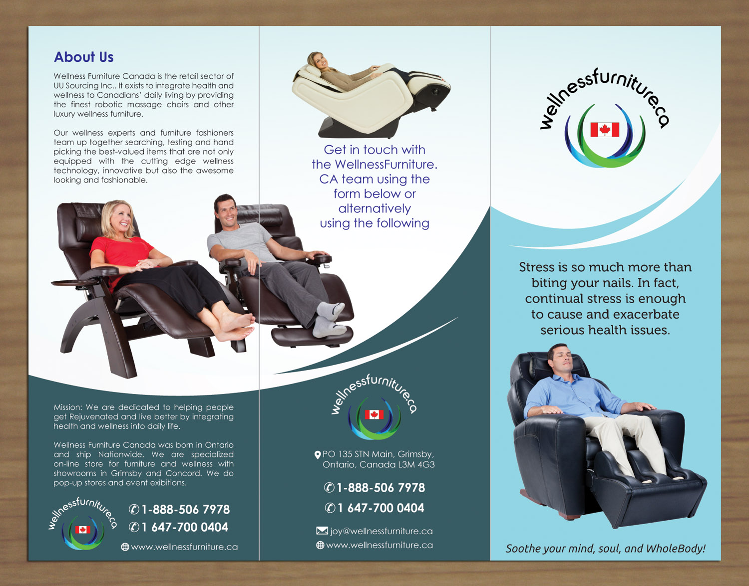 Flyer Design by Sbss for Wellnessfurniture.CA | Design #4841944