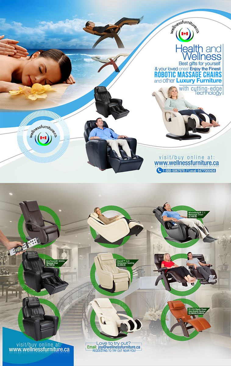 Flyer Design by nextconcept for Wellnessfurniture.CA | Design #4927087