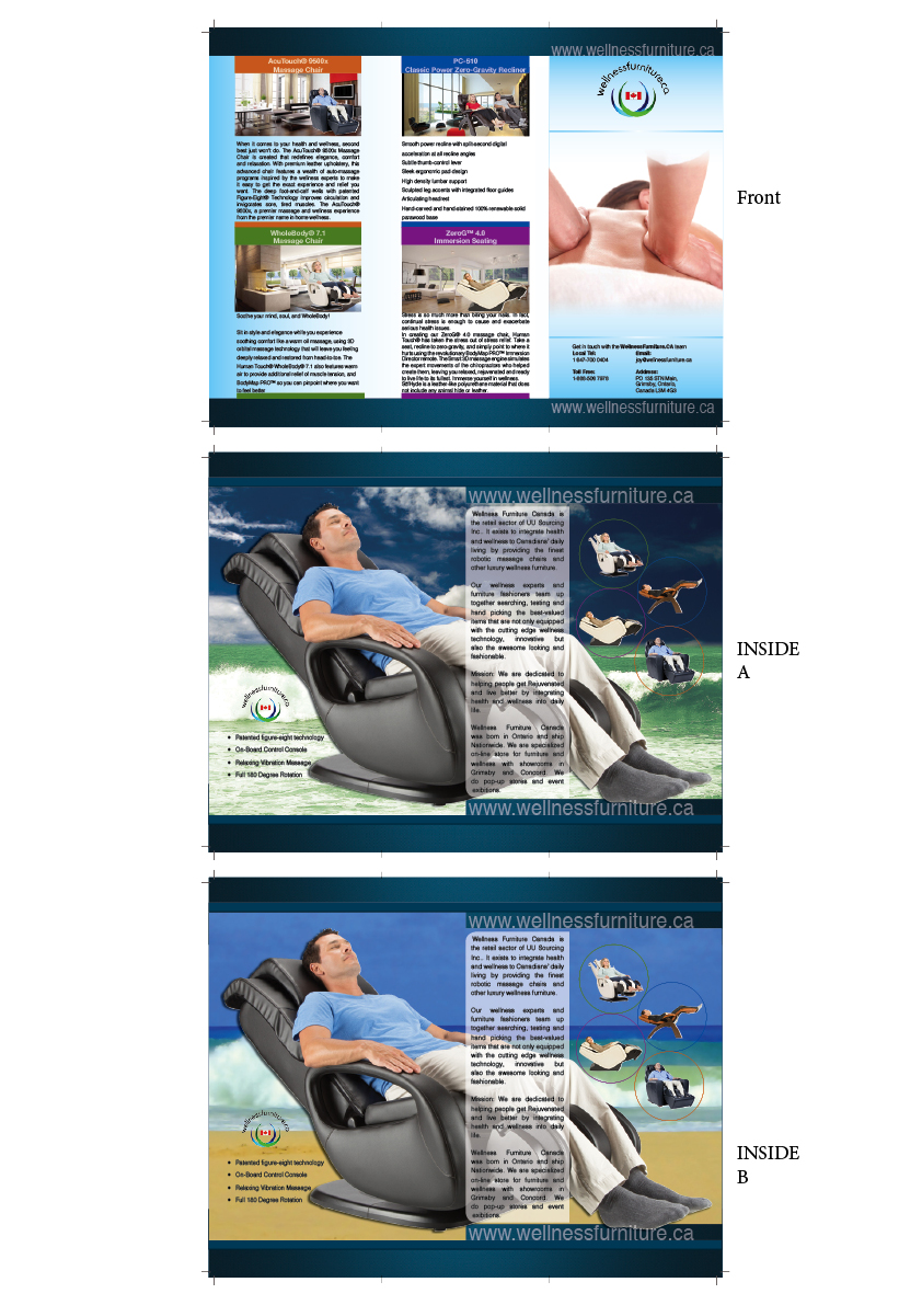 Flyer-Design von Anthony Chinedu für Wellnessfurniture.CA | Design #4854677