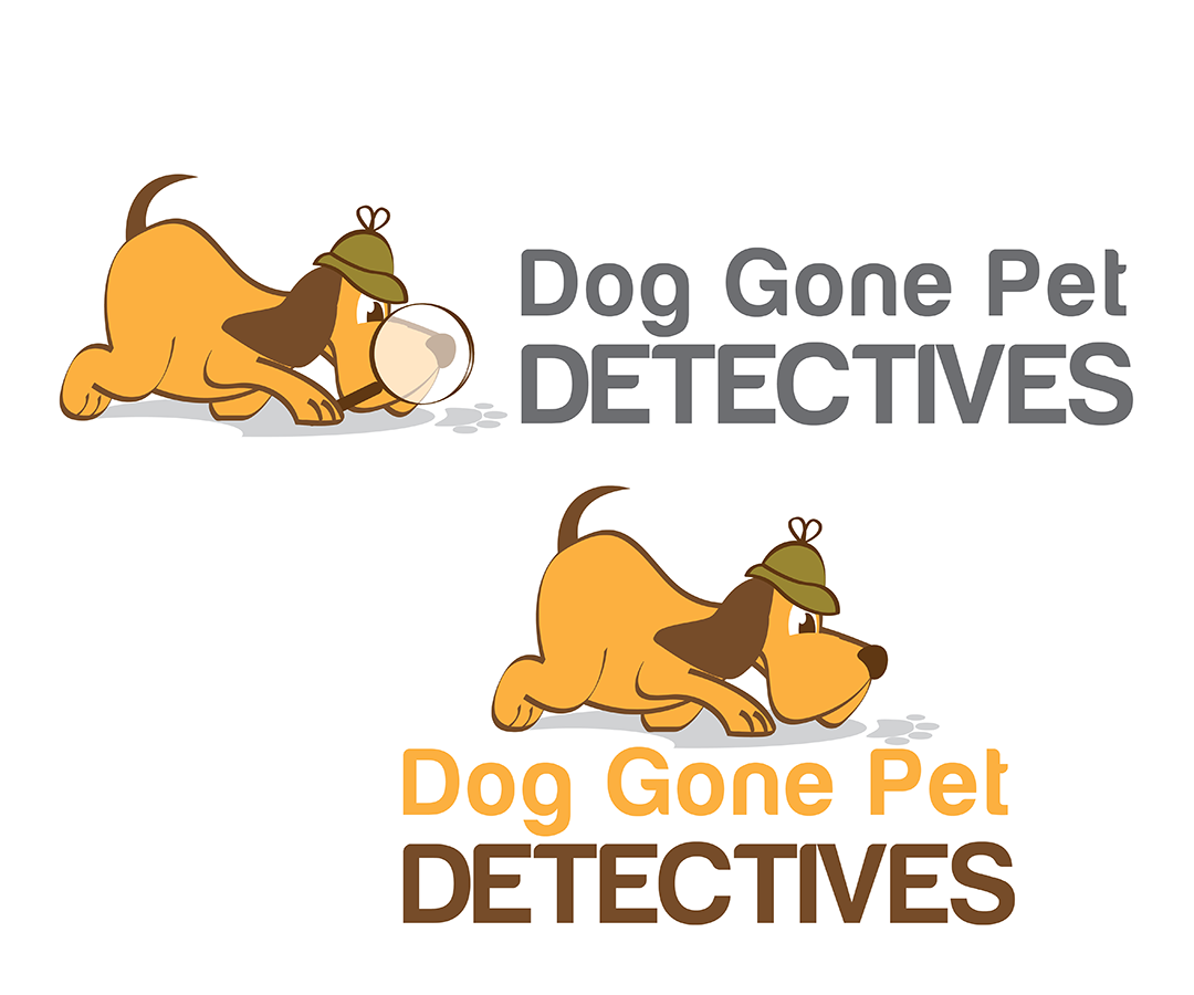 Logo Design by  geomateo for Dog Gone Pet Detectives | Design #4871408