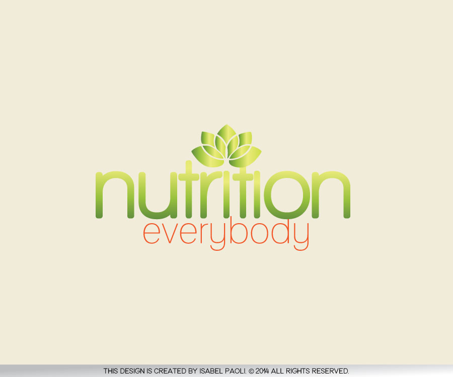 Logo Design by isabel paoli for EveryBody Nutrition | Design #4842517