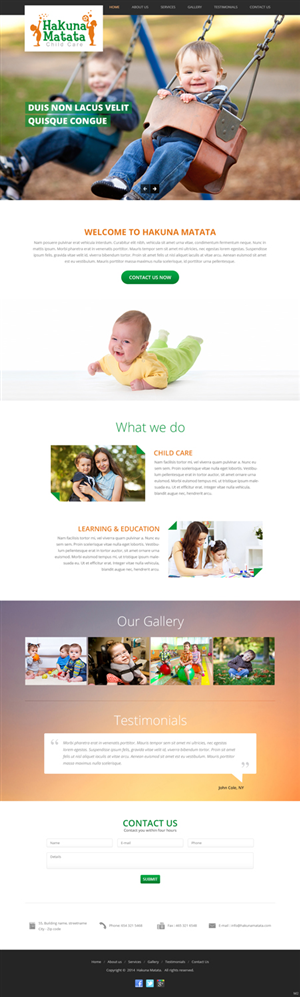 Web Design by pb for this project | Design: #5018815
