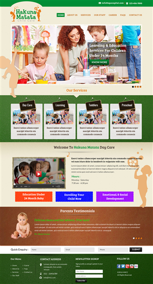 Web Design by Sbss for this project | Design: #5015097